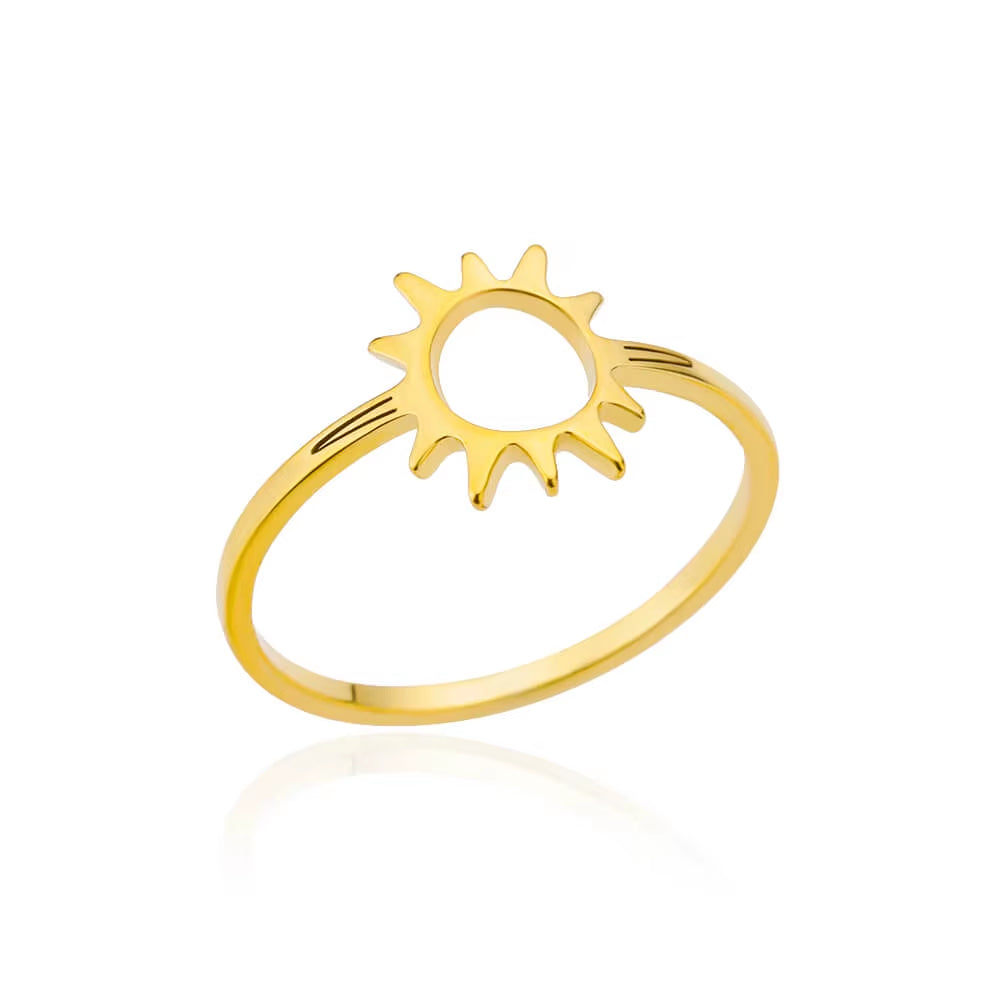 Stainless Steel Rings for Women Gold Color Couple Heart Ring 2025 Trend New in Wedding Aesthetic Luxury Jewelry Anillos Mujer